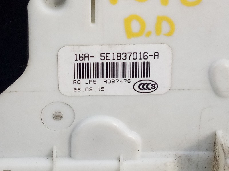 Recambio de cerradura puerta delantera derecha para volkswagen passat lim. (3g2) edition bmt referencia OEM IAM 5E1837016R 52768
