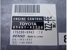 Recambio de centralita motor uce para toyota rav 4 (a2) 1.8 luna referencia OEM IAM 8966142730 1752005943 E3-B2-18-1 2