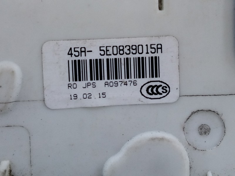 Recambio de cerradura puerta trasera izquierda para volkswagen passat lim. (3g2) edition bmt referencia OEM IAM 45A5E0839015A A0