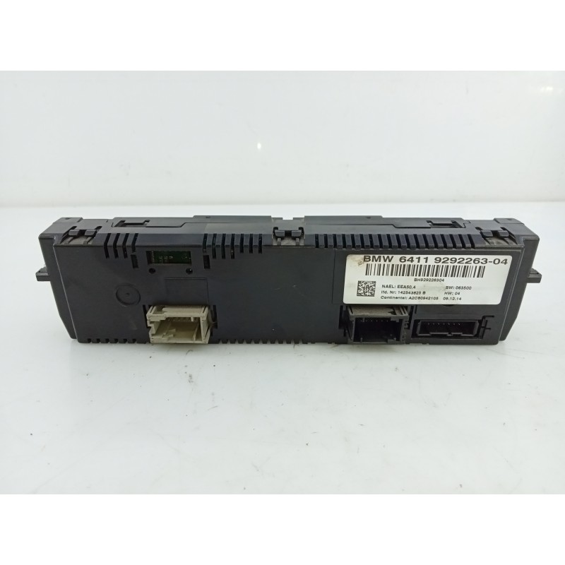 Recambio de mando climatizador para bmw x1 (e84) sdrive 18d referencia OEM IAM 6411929226304  E3-A2-24-1