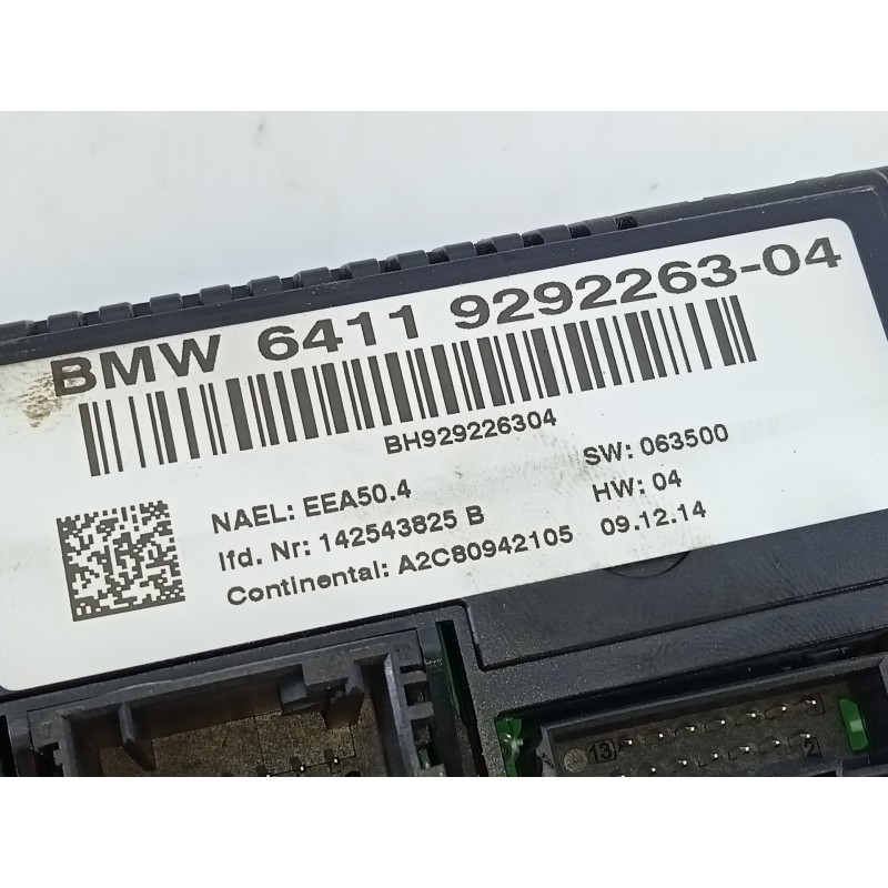 Recambio de mando climatizador para bmw x1 (e84) sdrive 18d referencia OEM IAM 6411929226304  E3-A2-24-1