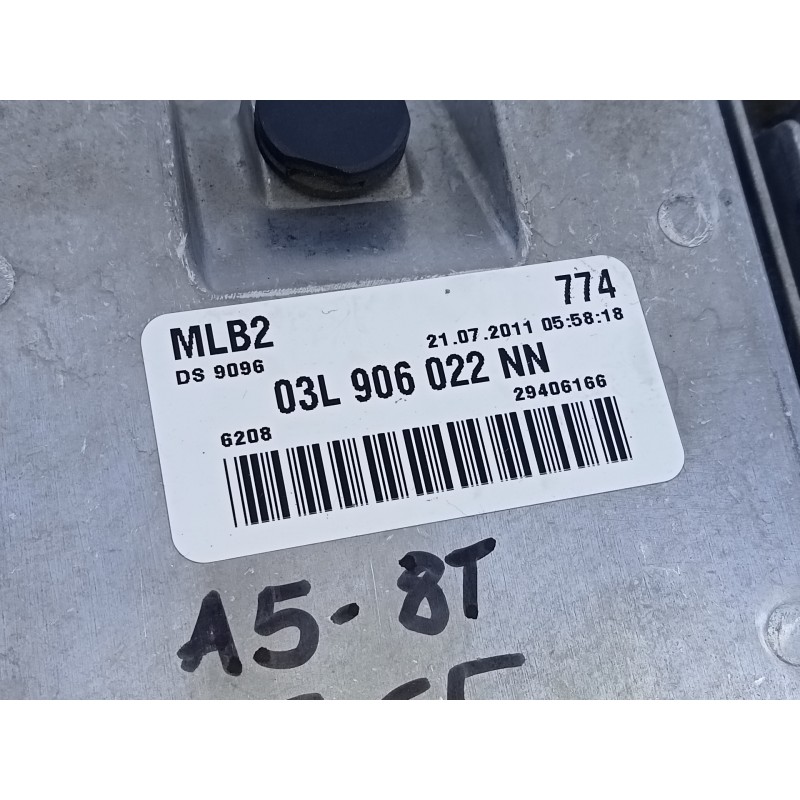 Recambio de centralita motor uce para audi a5 sportback (8t) 2.0 tdi (105kw) referencia OEM IAM 03L906022NN 0281016140 E2-A1-39-