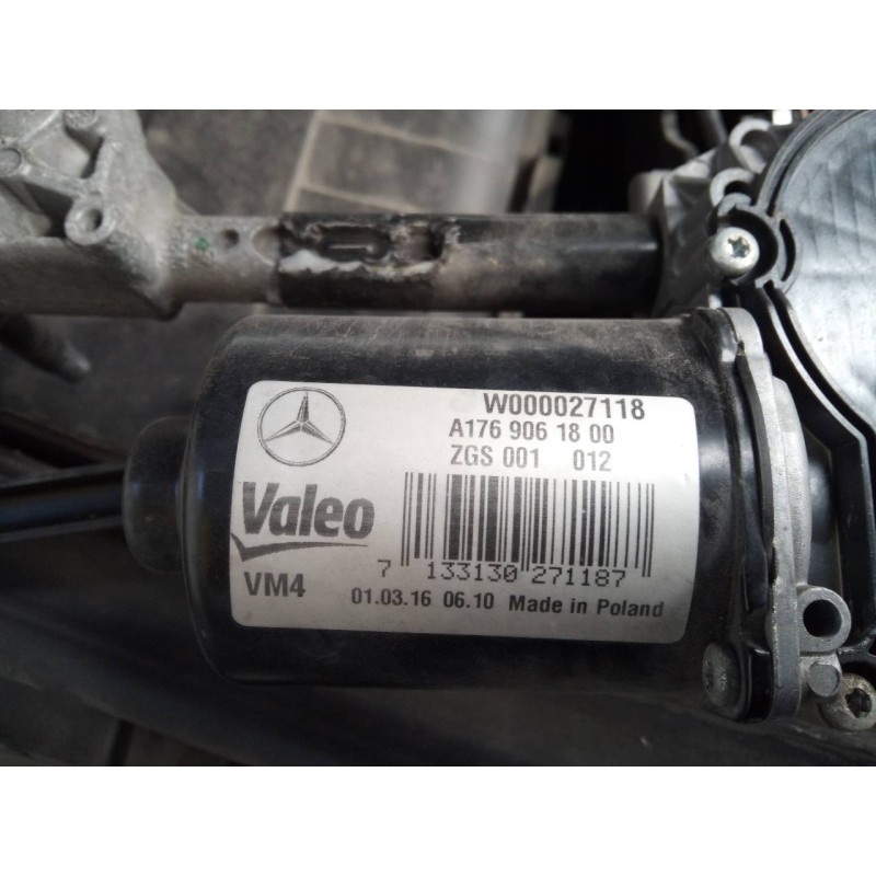Recambio de motor limpia delantero para mercedes-benz clase cla (w117) cla 200 cdi (117.308) referencia OEM IAM A1769061800  