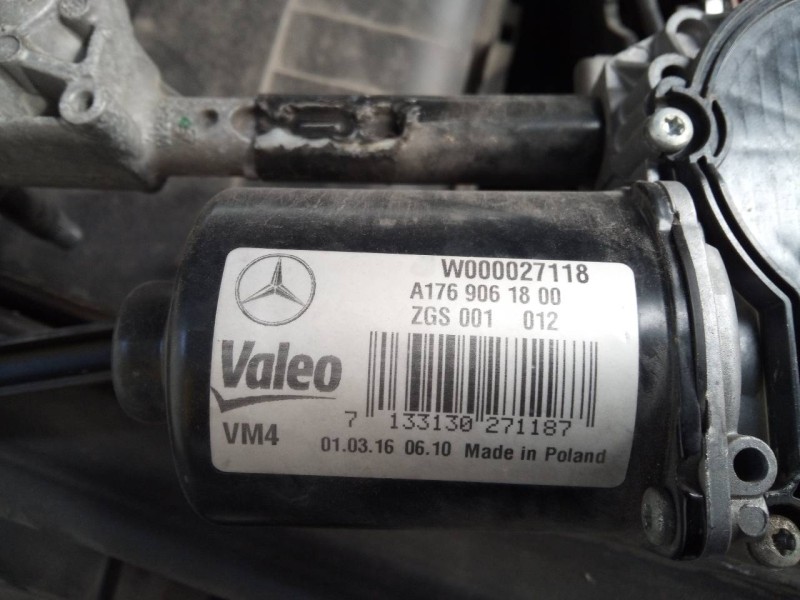 Recambio de motor limpia delantero para mercedes-benz clase cla (w117) cla 200 cdi (117.308) referencia OEM IAM A1769061800  