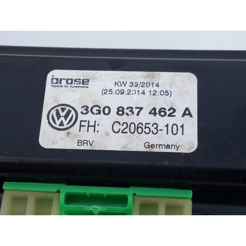 Recambio de elevalunas delantero derecho para volkswagen passat lim. (3g2) edition bmt referencia OEM IAM 3G0837462A 504959802B 