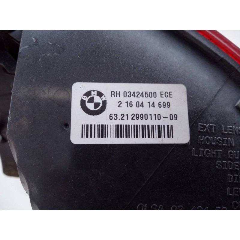 Recambio de piloto trasero derecho para bmw x1 (e84) sdrive 18d referencia OEM IAM 2160414699  E1-A3-31-1