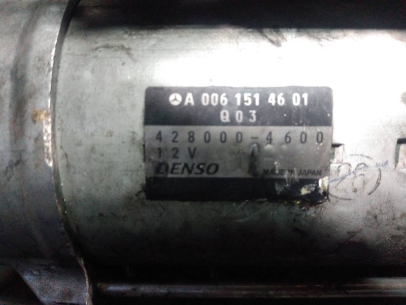 Recambio de motor arranque para mercedes-benz clase c (w204) berlina c 220 cdi (204.008) referencia OEM IAM A0061514601 42800046