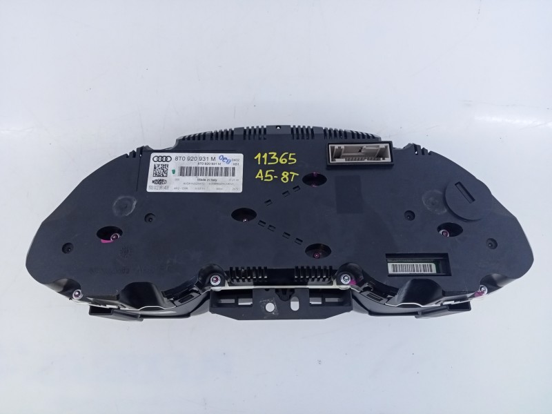 Recambio de cuadro instrumentos para audi a5 sportback (8t) 2.0 tdi (105kw) referencia OEM IAM 8T0920931M  E2-A1-32-2