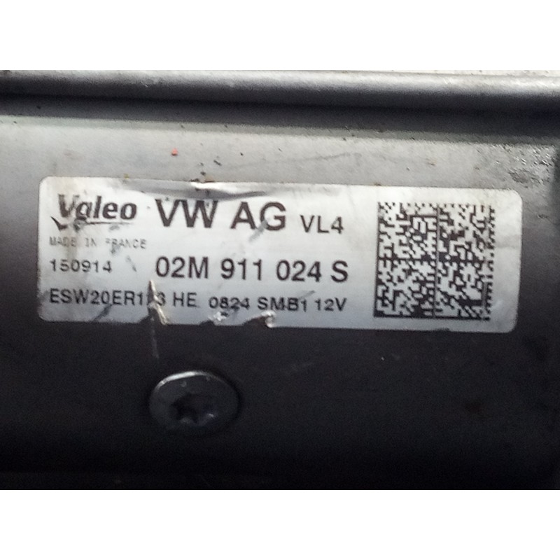 Recambio de motor arranque para volkswagen passat lim. (3g2) edition bmt referencia OEM IAM 02M911024S 150914 P3-B8-4-3