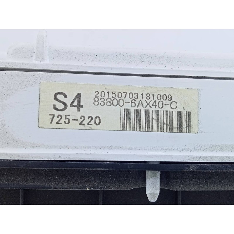 Recambio de cuadro instrumentos para toyota land cruiser (j15) gx referencia OEM IAM 838006AX40C  E3-B2-8-2