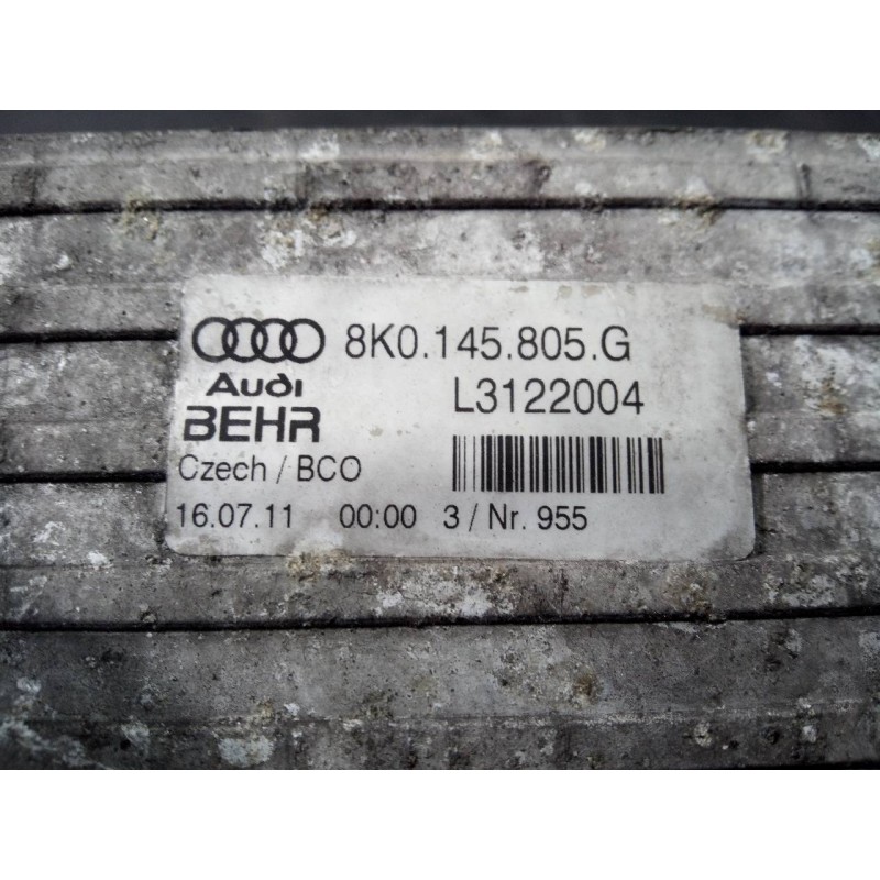 Recambio de intercooler para audi a5 sportback (8t) 2.0 tdi (105kw) referencia OEM IAM 8K0145805G  P2-A11-13