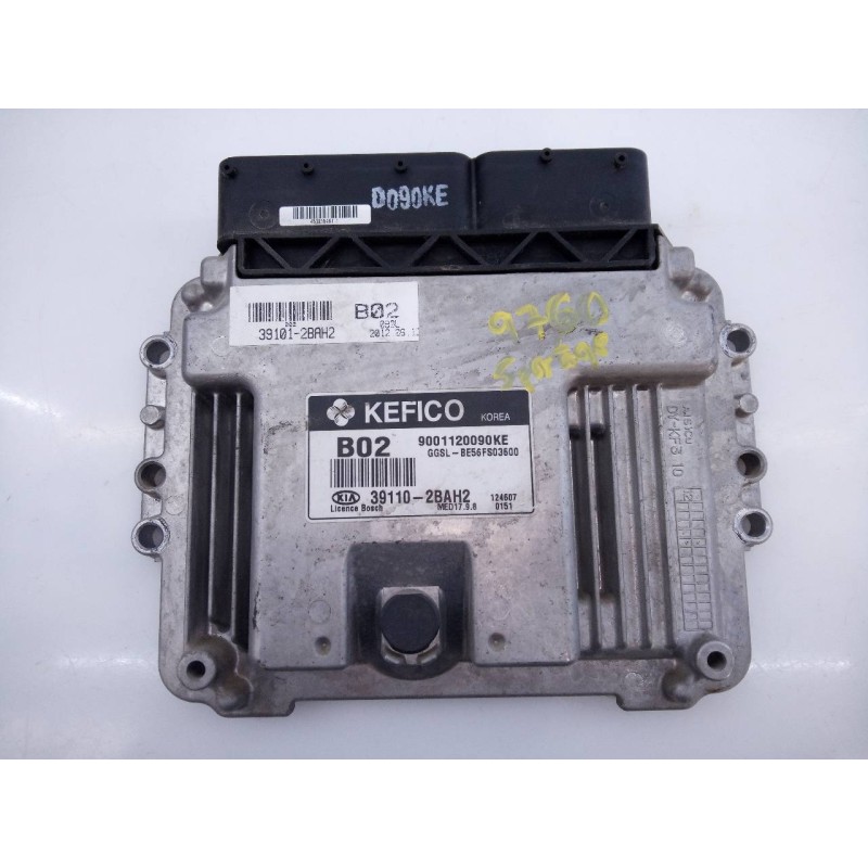 Recambio de centralita motor uce para kia sportage concept 4x2 referencia OEM IAM 391102BAH2  E3-A3-40-1