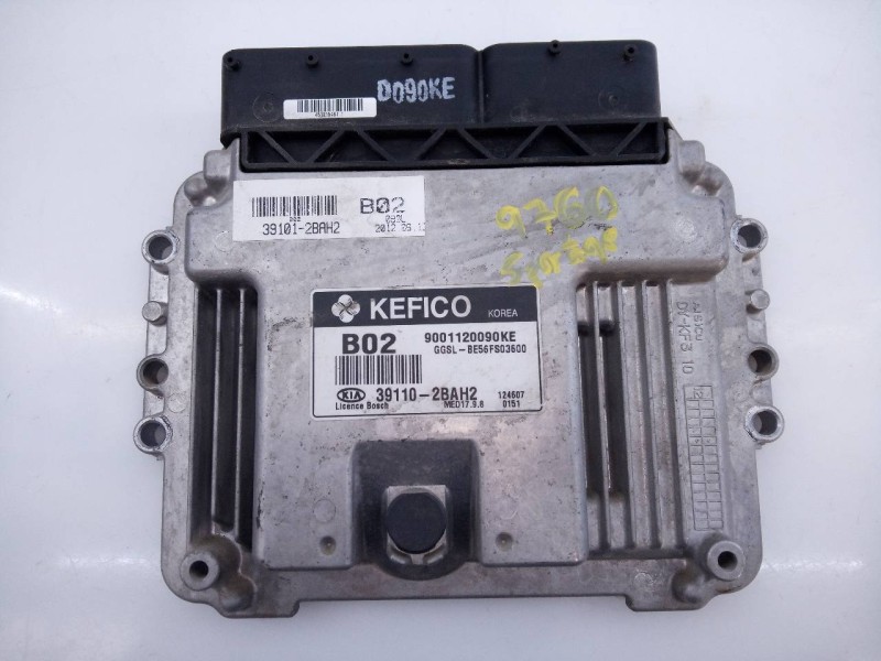 Recambio de centralita motor uce para kia sportage concept 4x2 referencia OEM IAM 391102BAH2  E3-A3-40-1