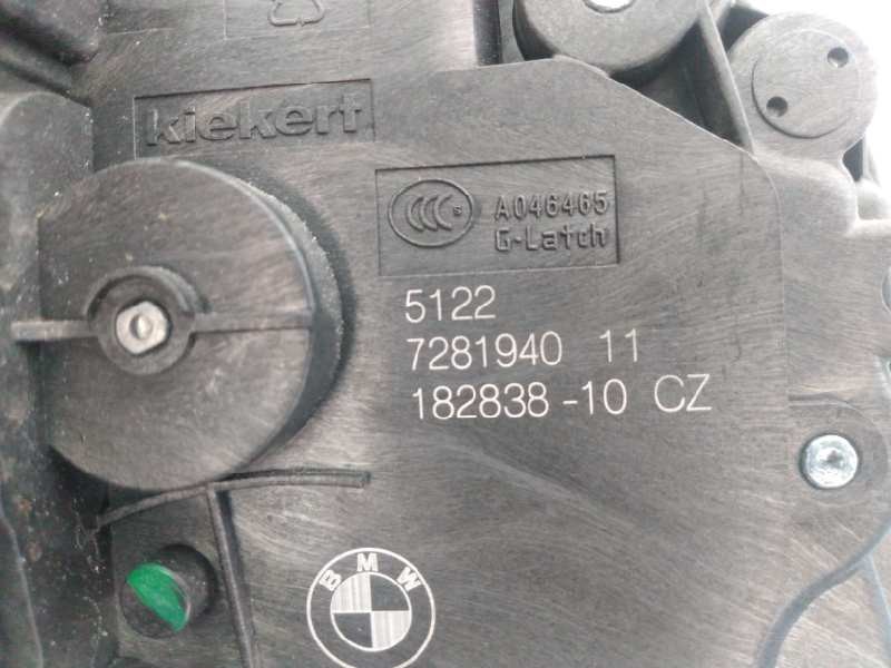 Recambio de cerradura puerta trasera derecha para bmw serie x1 (f48) xdrive18d referencia OEM IAM 5122728194011 18283810CZ E1-A3