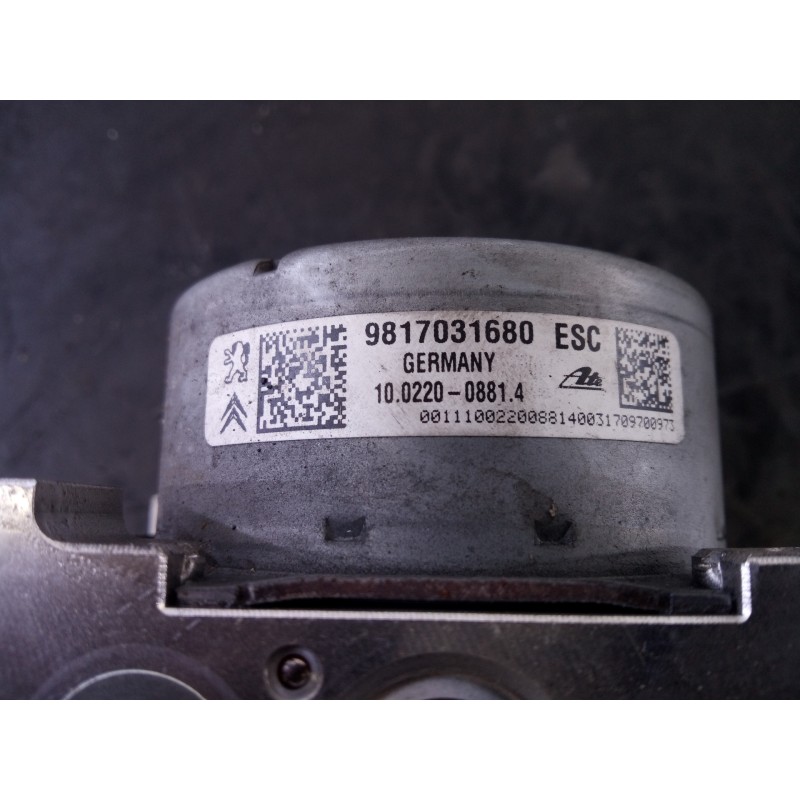 Recambio de abs para citroën c-elysée shine referencia OEM IAM 9817031680  P3-A8-18-4