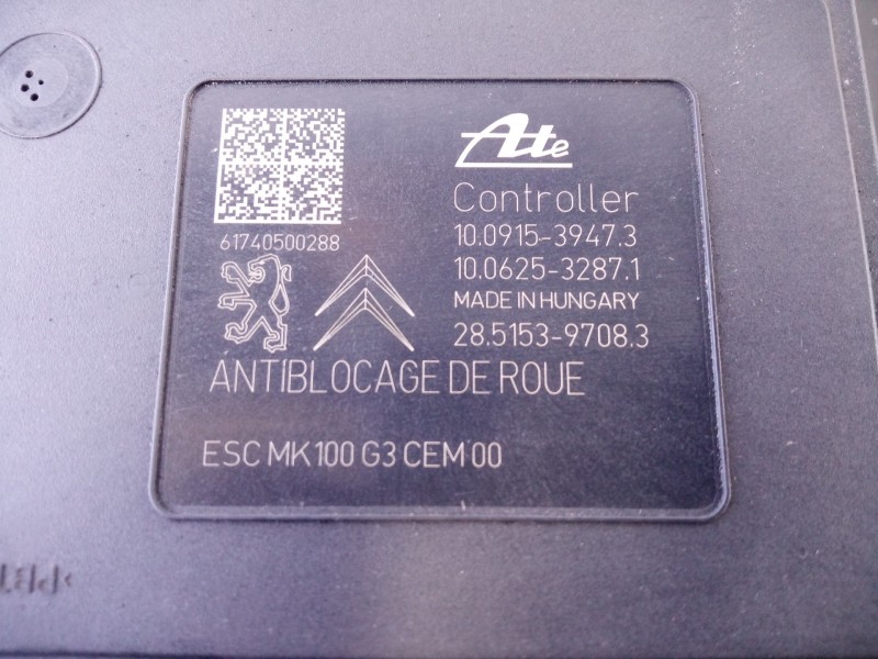 Recambio de abs para citroën c-elysée shine referencia OEM IAM 9817031680  P3-A8-18-4