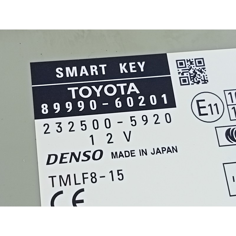 Recambio de modulo electronico para toyota land cruiser (j15) basis referencia OEM IAM 8999060201 2325005920 E3-B2-17-1