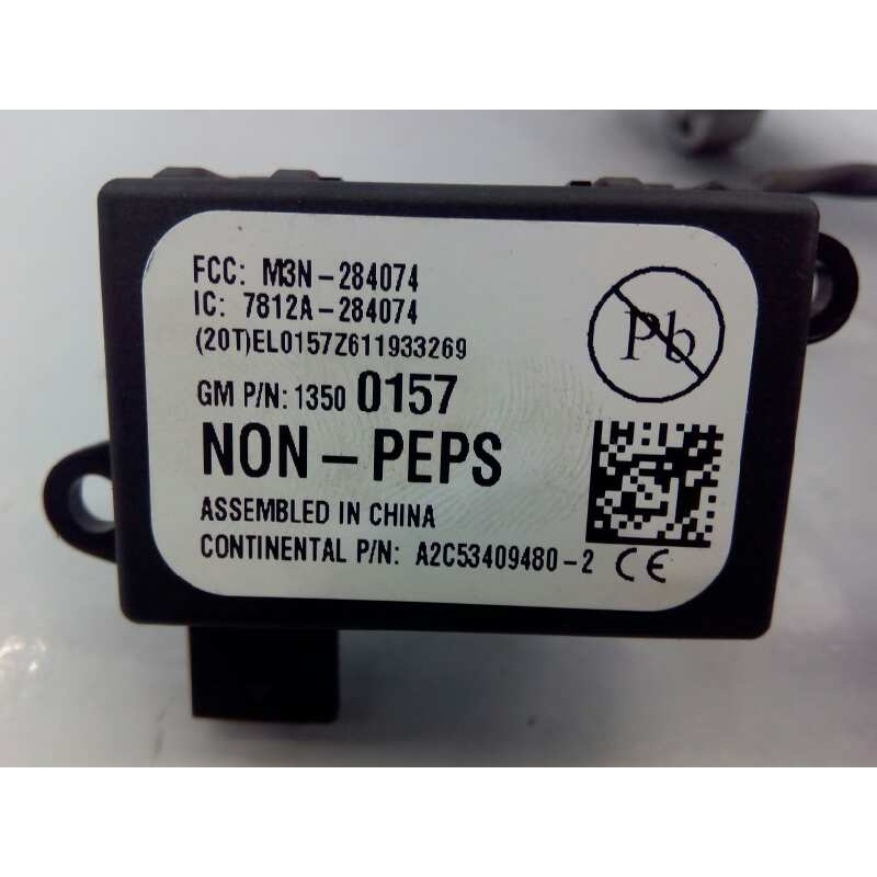 Recambio de antirrobo para opel zafira tourer selective referencia OEM IAM 20939745 13500157 E3-A5-17-4