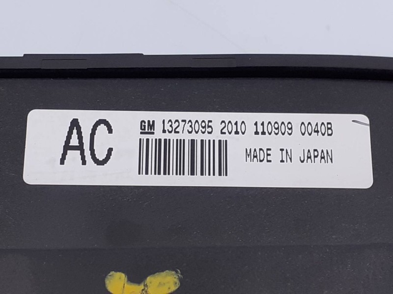 Recambio de mando climatizador para opel insignia berlina cosmo referencia OEM IAM L3273095  E3-A5-38-2