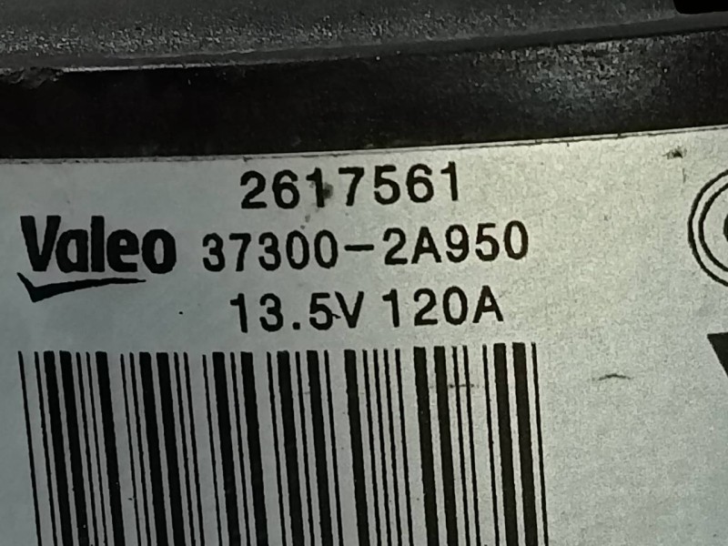 Recambio de alternador para kia rio concept referencia OEM IAM 373002A950 2617561 P3-B6-3-2