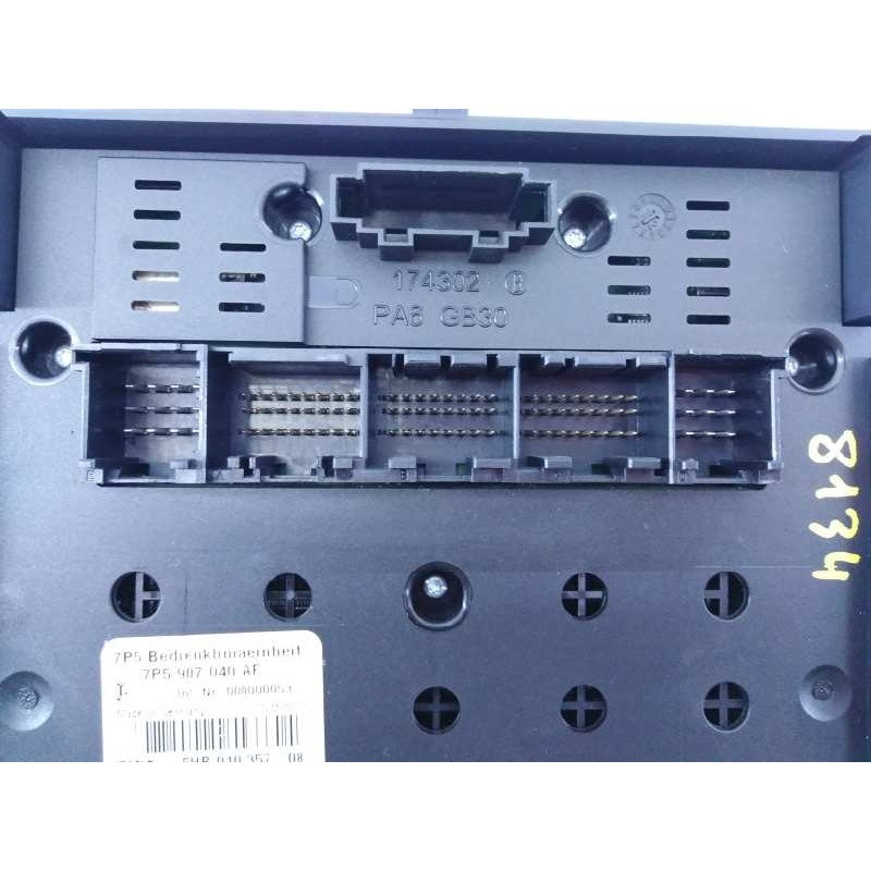 Recambio de mando climatizador para porsche cayenne (typ 92aa) diesel platinum edition referencia OEM IAM 95865330102 7P5907040F