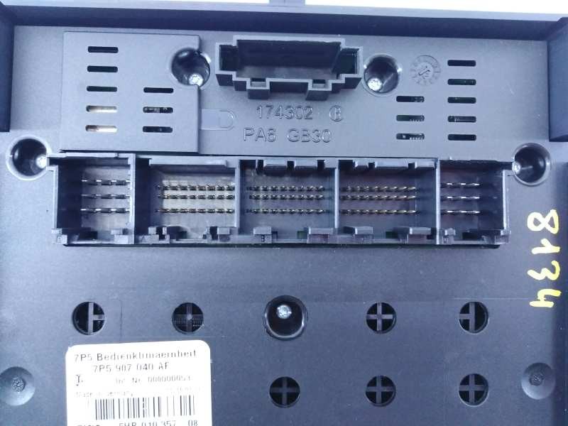 Recambio de mando climatizador para porsche cayenne (typ 92aa) diesel platinum edition referencia OEM IAM 95865330102 7P5907040F