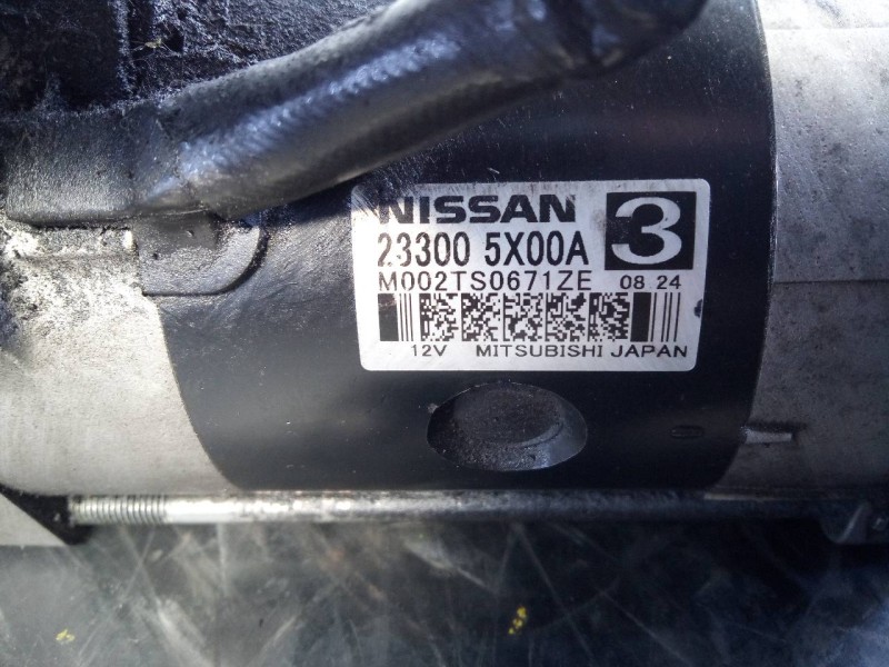 Recambio de motor arranque para nissan pathfinder (r51) 2.5 dci le referencia OEM IAM 233005X00A  P3-B8-12-2