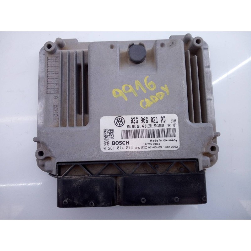 Recambio de centralita motor uce para volkswagen caddy ka/kb (2k) kombi referencia OEM IAM 03G906021PD  E2-A1-34-3