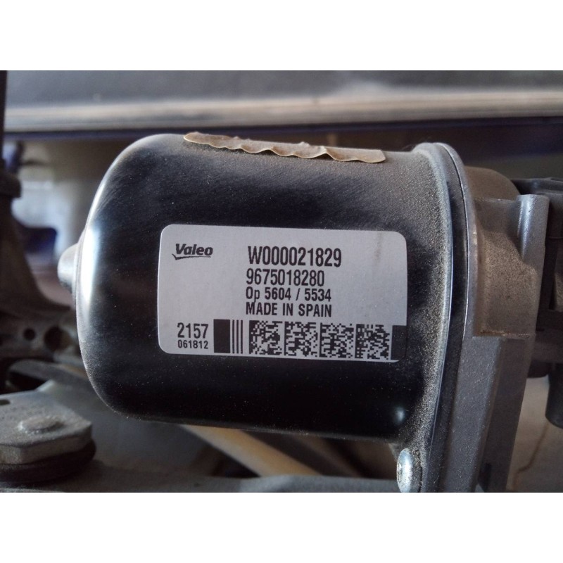 Recambio de motor limpia delantero para citroën c-elysée shine referencia OEM IAM 9675018280  