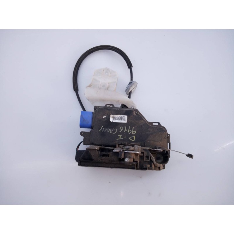 Recambio de cerradura puerta delantera izquierda para volkswagen caddy ka/kb (2k) kombi referencia OEM IAM 3D1861D15AB  E1-B6-12