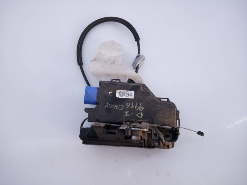 Recambio de cerradura puerta delantera izquierda para volkswagen caddy ka/kb (2k) kombi referencia OEM IAM 3D1861D15AB  E1-B6-12