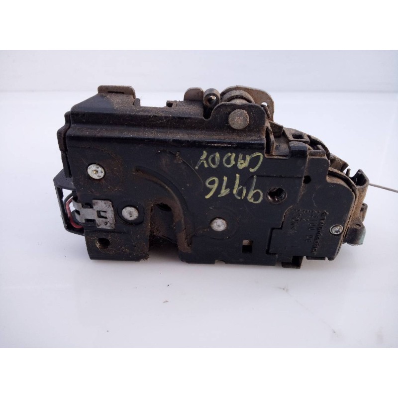 Recambio de cerradura puerta delantera izquierda para volkswagen caddy ka/kb (2k) kombi referencia OEM IAM 3D1861D15AB  E1-B6-12