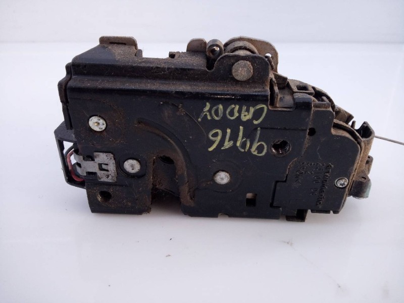 Recambio de cerradura puerta delantera izquierda para volkswagen caddy ka/kb (2k) kombi referencia OEM IAM 3D1861D15AB  E1-B6-12