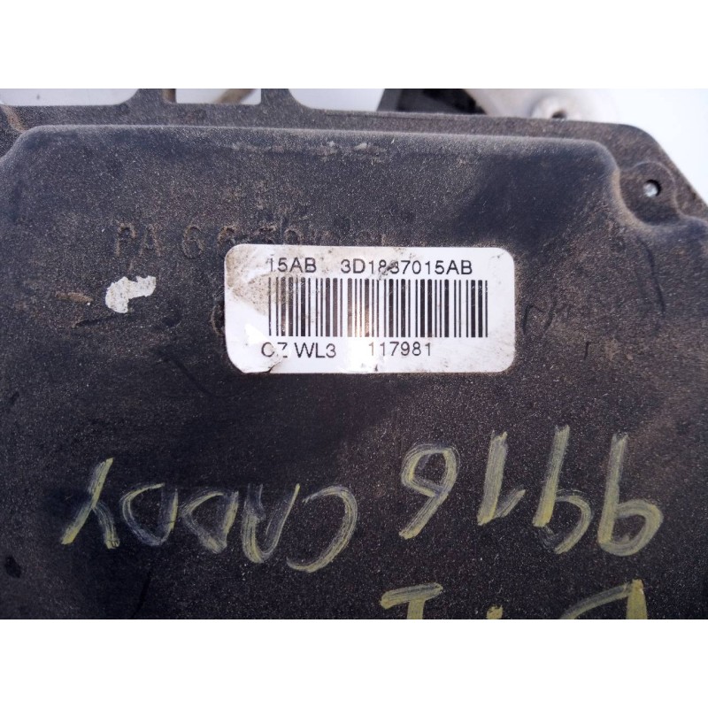 Recambio de cerradura puerta delantera izquierda para volkswagen caddy ka/kb (2k) kombi referencia OEM IAM 3D1861D15AB  E1-B6-12