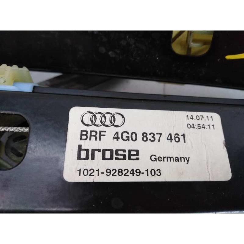 Recambio de elevalunas delantero izquierdo para audi a6 lim. (4g2) 2.0 tdi referencia OEM IAM 4G0837461  E1-B6-54-2