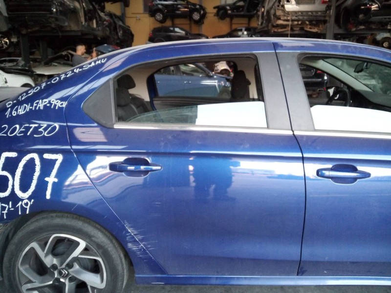 Recambio de puerta trasera derecha para citroën c-elysée shine referencia OEM IAM   
