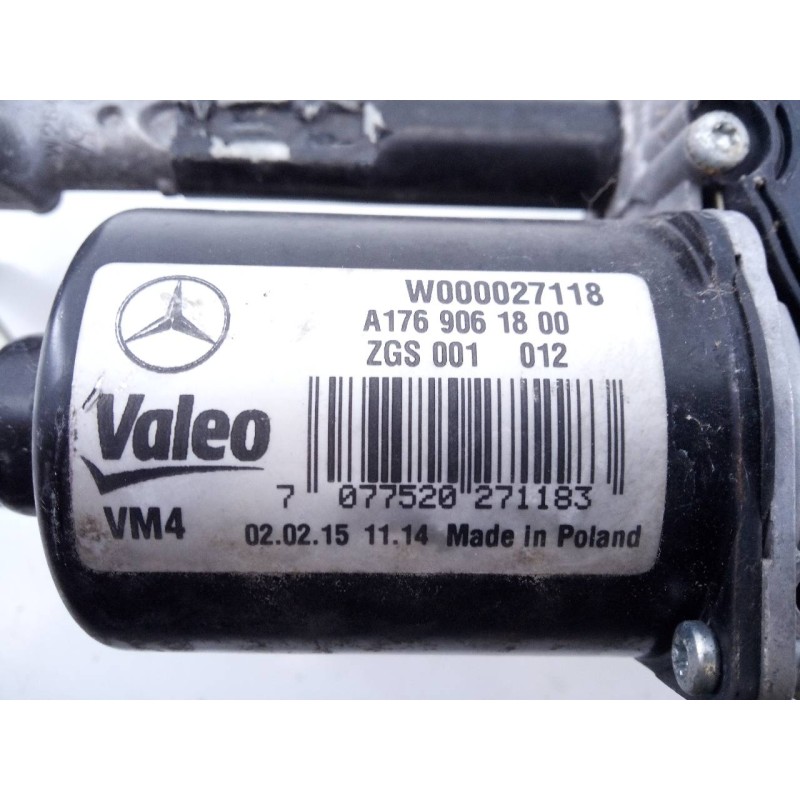 Recambio de motor limpia delantero para mercedes-benz clase gla (w156) cross activity referencia OEM IAM A1769061800 W000027118 