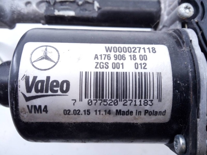 Recambio de motor limpia delantero para mercedes-benz clase gla (w156) cross activity referencia OEM IAM A1769061800 W000027118 