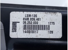 Recambio de elevalunas trasero izquierdo para audi a5 sportback (f5a) referencia OEM IAM 8W0959801 8W8839461 E1-B6-55-1 2