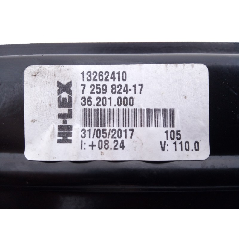 Recambio de elevalunas delantero derecho para bmw serie 3 touring (f31) 320d efficientdynamics edition referencia OEM IAM 132624