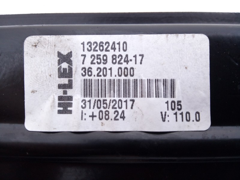 Recambio de elevalunas delantero derecho para bmw serie 3 touring (f31) 320d efficientdynamics edition referencia OEM IAM 132624