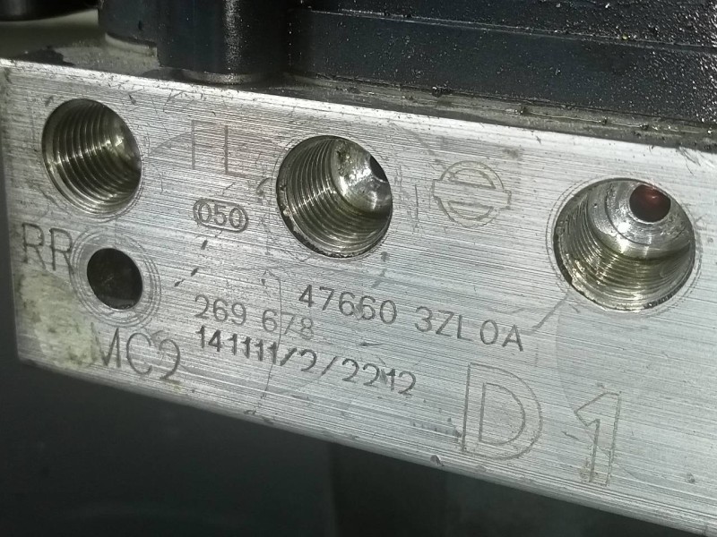 Recambio de abs para nissan pulsar (c13) acenta referencia OEM IAM 476603ZL0A  P3-A8-29-2