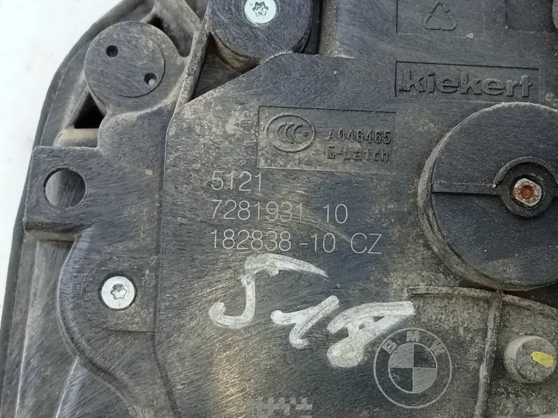 Recambio de cerradura puerta delantera izquierda para bmw serie x1 (f48) xdrive20d referencia OEM IAM 728193110 18283810CZ E1-A3