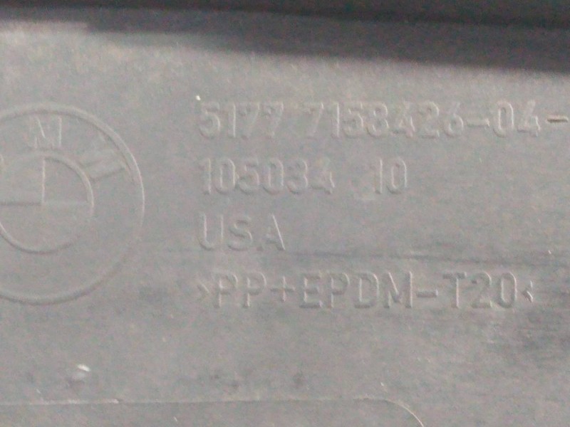 Recambio de aletin trasero derecho para bmw x5 (e70) xdrive40d referencia OEM IAM 5177715842604  P2-B3-32