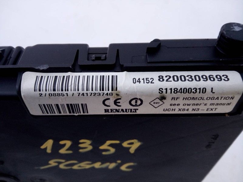 Recambio de caja reles / fusibles para renault scenic ii authentique referencia OEM IAM 8200309693 S118400310 E2-A1-34-3