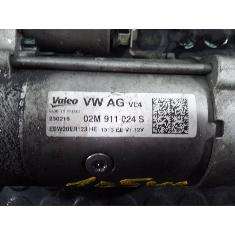 Recambio de motor arranque para seat leon st (5f8) fr advanced referencia OEM IAM 02M911024S  P3-B7-23-1