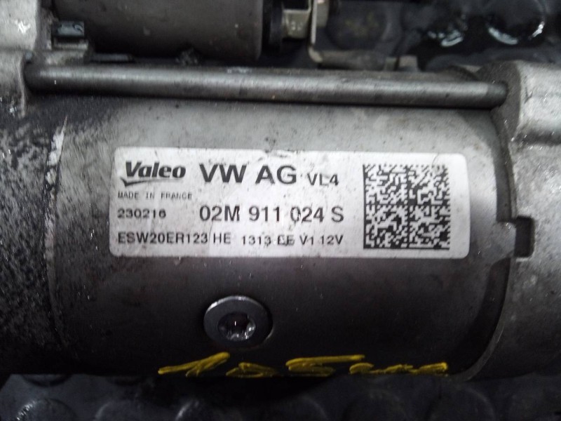 Recambio de motor arranque para seat leon st (5f8) fr advanced referencia OEM IAM 02M911024S  P3-B7-23-1