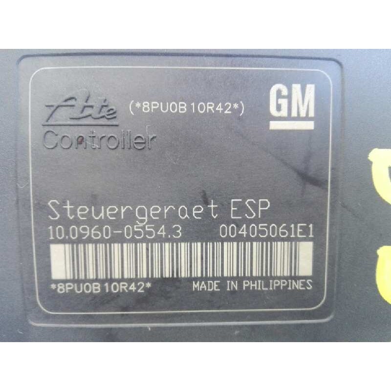 Recambio de abs para opel astra gtc sport referencia OEM IAM 13246535 10020602904 E2-B6-20-2