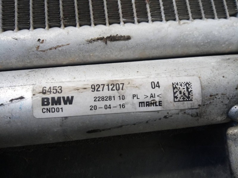 Recambio de condensador / radiador aire acondicionado para bmw serie x1 (f48) xdrive20d referencia OEM IAM 6453927120704  P2-A4-