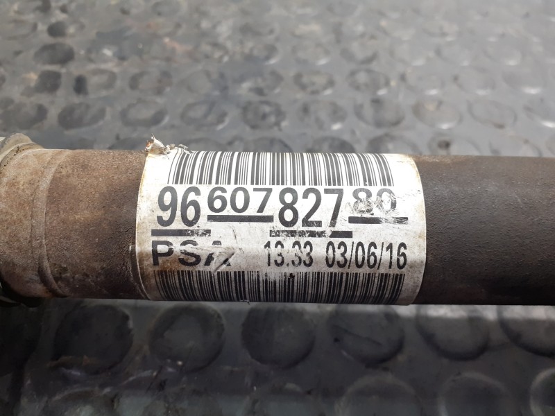 Recambio de transmision delantera izquierda para citroën berlingo cuadro sx referencia OEM IAM 9660782780  P1-A6-31